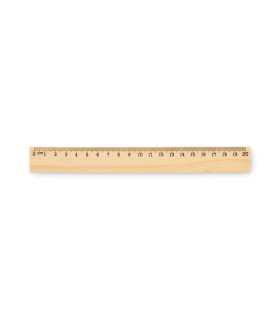 Regla de madera 20 cm