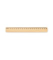 Regla de madera 20 cm