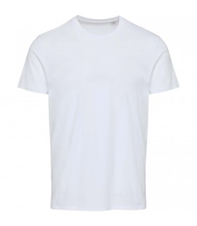 Camiseta organica de 160 g m con certificado OCS de manga corta unisex Azurite