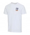 Camiseta organica de 160 g m con certificado OCS de manga corta unisex Azurite