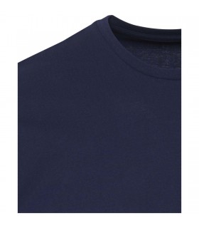 Camiseta organica de 160 g m con certificado OCS de manga corta unisex Azurite