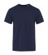 Camiseta organica de 160 g m con certificado OCS de manga corta unisex Azurite