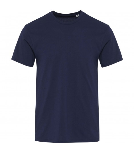 Camiseta organica de 160 g m con certificado OCS de manga corta unisex Azurite