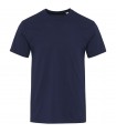 Camiseta organica de 160 g m con certificado OCS de manga corta unisex Azurite