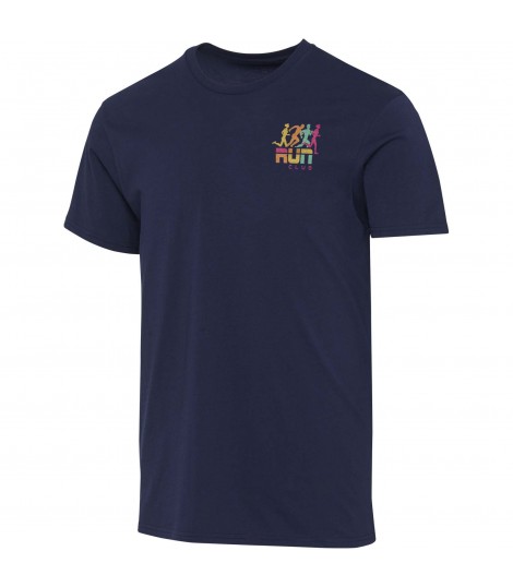 Camiseta organica de 160 g m con certificado OCS de manga corta unisex Azurite