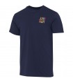 Camiseta organica de 160 g m con certificado OCS de manga corta unisex Azurite