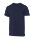 Camiseta organica de 160 g m con certificado OCS de manga corta unisex Azurite