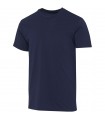 Camiseta organica de 160 g m con certificado OCS de manga corta unisex Azurite