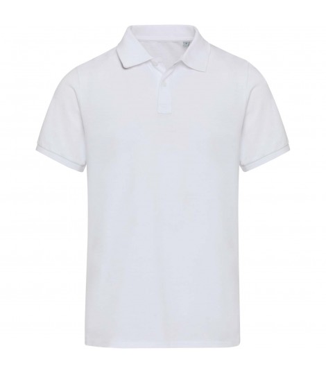 Polo de material reciclado organico de 220 g m con certificado OCS de manga corta unisex Beryl