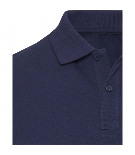 Polo de material reciclado organico de 220 g m con certificado OCS de manga corta unisex Beryl