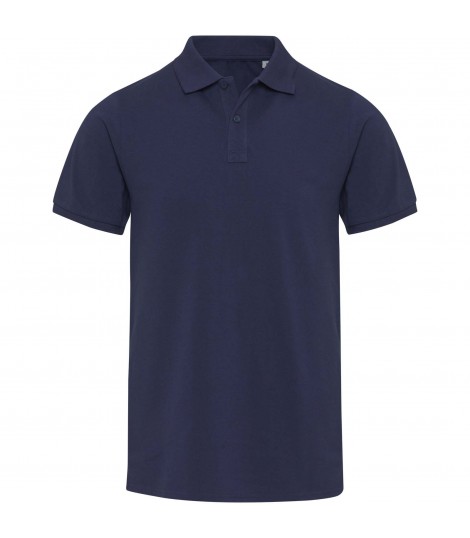 Polo de material reciclado organico de 220 g m con certificado OCS de manga corta unisex Beryl