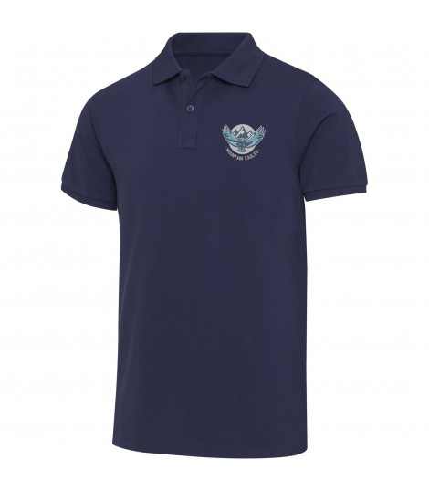 Polo de material reciclado organico de 220 g m con certificado OCS de manga corta unisex Beryl