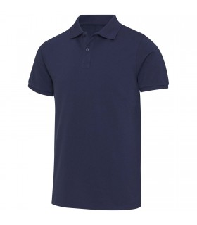 Polo de material reciclado organico de 220 g m con certificado OCS de manga corta unisex Beryl