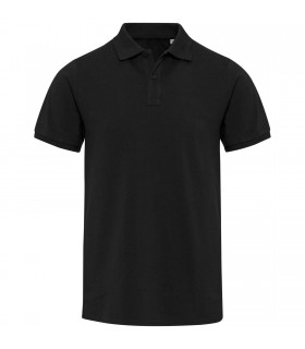 Polo de material reciclado organico de 220 g m con certificado OCS de manga corta unisex Beryl