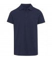 Polo organico de 180 g m con certificado OCS de manga corta unisex Graphite