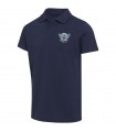 Polo organico de 180 g m con certificado OCS de manga corta unisex Graphite