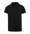 Polo organico de 180 g m con certificado OCS de manga corta unisex Graphite