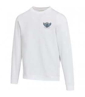 Jersey de cuello redondo de material reciclado organico de 280 g m con certificado OCS unisex Jasper