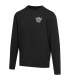 Jersey de cuello redondo de material reciclado organico de 280 g m con certificado OCS unisex Jasper