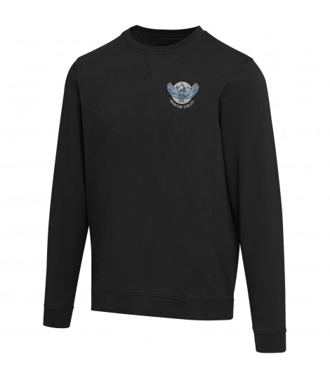 Jersey de cuello redondo de material reciclado organico de 280 g m con certificado OCS unisex Jasper