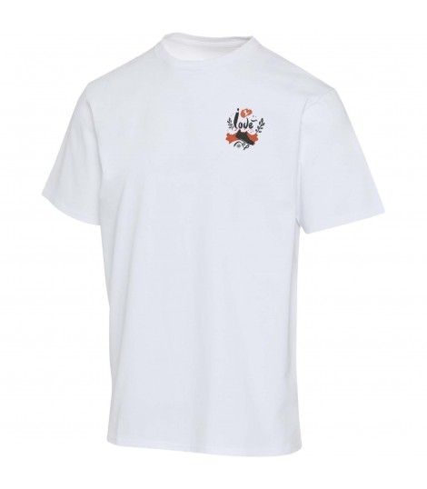 Camiseta oversize unisex de 280 g m2 organica con certificado OCS Lucas