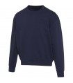 Jersey unisex de 280 g m2 organico con certificado OCS oversize de cuello redondo Boris