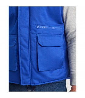 Chaleco de trabajo multiusos calido con cuello alto Amanzor