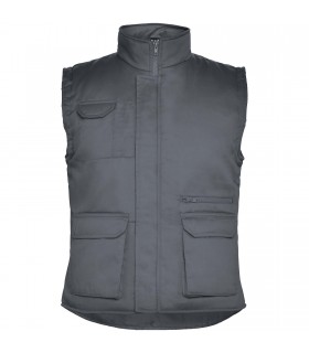 Chaleco de trabajo multiusos calido con cuello alto Amanzor