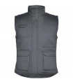 Chaleco de trabajo multiusos calido con cuello alto Amanzor