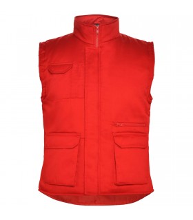 Chaleco de trabajo multiusos calido con cuello alto Amanzor