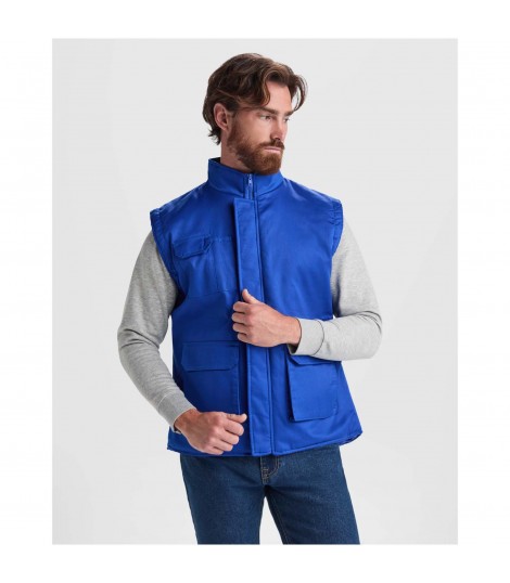 Chaleco de trabajo multiusos calido con cuello alto Amanzor