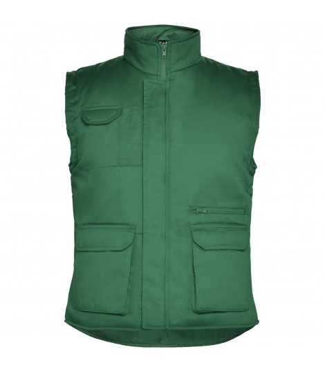 Chaleco de trabajo multiusos calido con cuello alto Amanzor