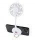 Ventilador portatil magnetico de plastico reciclado Ventio