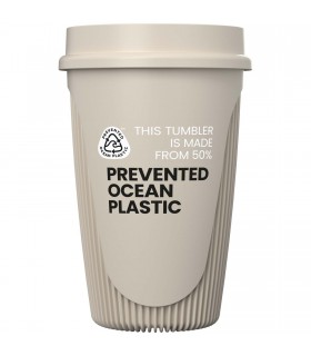 Vaso de 350 ml con tapa de 360 Alto POP