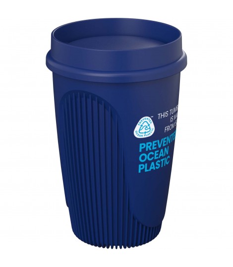 Vaso de 350 ml con tapa de 360 Alto POP