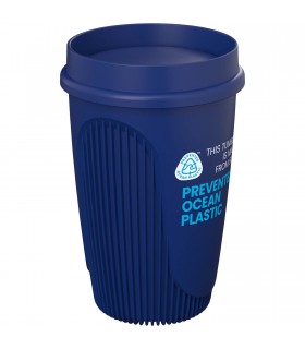 Vaso de 350 ml con tapa de 360 Alto POP