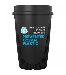 Vaso de 350 ml con tapa de 360 Alto POP