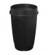 Vaso de 350 ml con tapa de 360 Alto POP