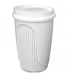 Vaso de 350 ml con tapa Alto POP