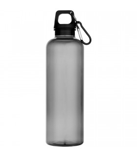 Bidon de 750 ml de plastico reciclado con certificado RCS y mosqueton Oregon