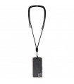 Lanyard ajustable reciclado para smartphone Vega