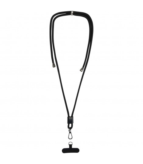 Lanyard ajustable reciclado para smartphone Vega