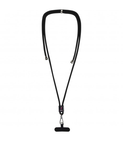 Lanyard ajustable reciclado para smartphone Vega