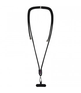 Lanyard ajustable reciclado para smartphone Vega