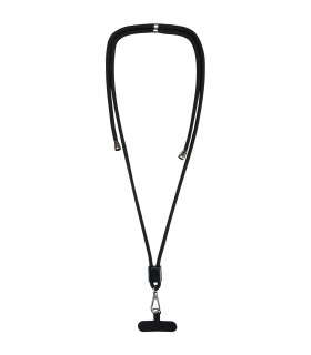 Lanyard ajustable reciclado para smartphone Vega